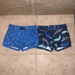 2 pairs of swim trunks ‼️